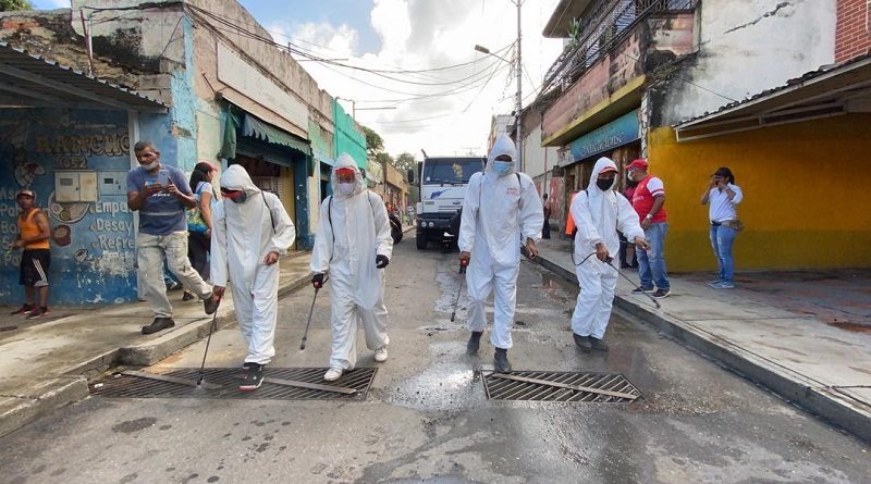 Misión Venezuela Bella arriba a 3.948.000 jornadas de desinfección, limpieza y embellecimiento en el territorio nacional