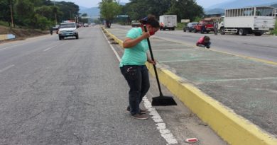 Avanzan trabajos de embellecimiento en la autopista Cruz Carrillo de Trujillo