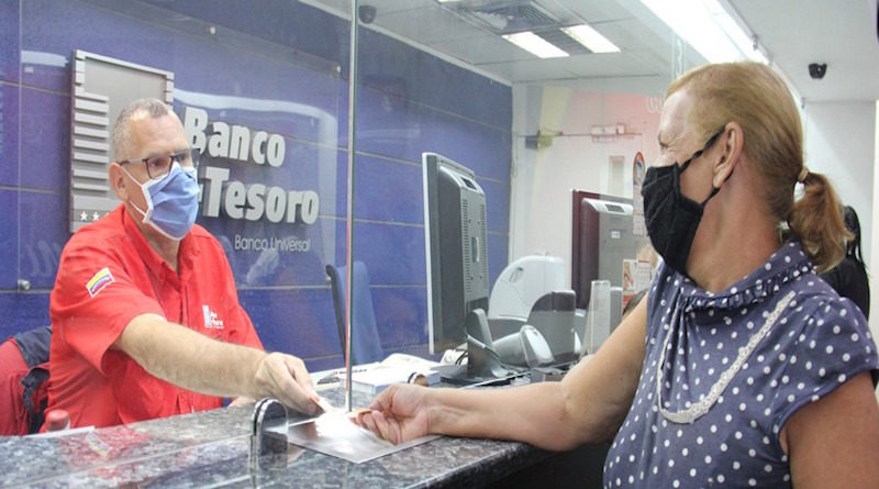Banco del Tesoro dispone 105 oficinas que prestarán servicios durante semana de flexibilización