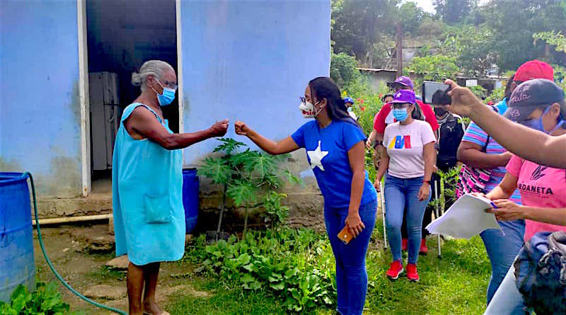 Candidatos del Gran Polo Patriótico de visita casa por casa en los Valles del Tuy para recibir propuestas del pueblo