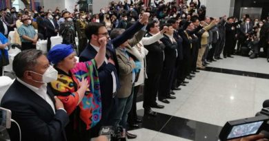 Estos son los nuevos ministros del Gobierno boliviano