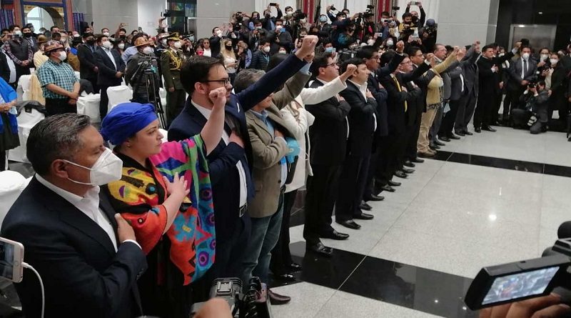 Estos son los nuevos ministros del Gobierno boliviano