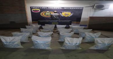 Decomisan 500 kilos de bicarbonato de sodio en Caracas