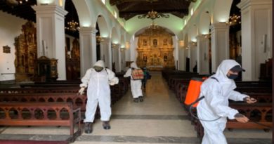 Jornada de Desinfección, Limpieza y Embellecimiento se lleva a cabo en templos y centros religiosos del territorio nacional