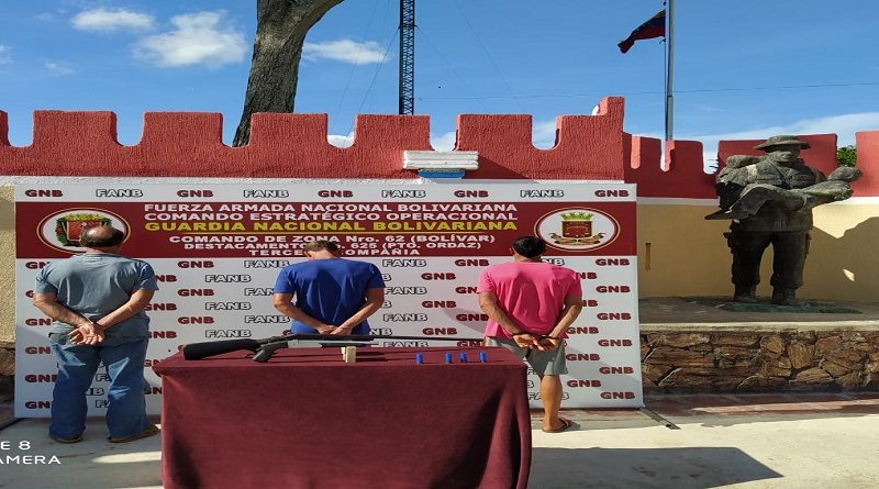GNB desarticuló GEDO “Los Paisas” en el estado Bolívar