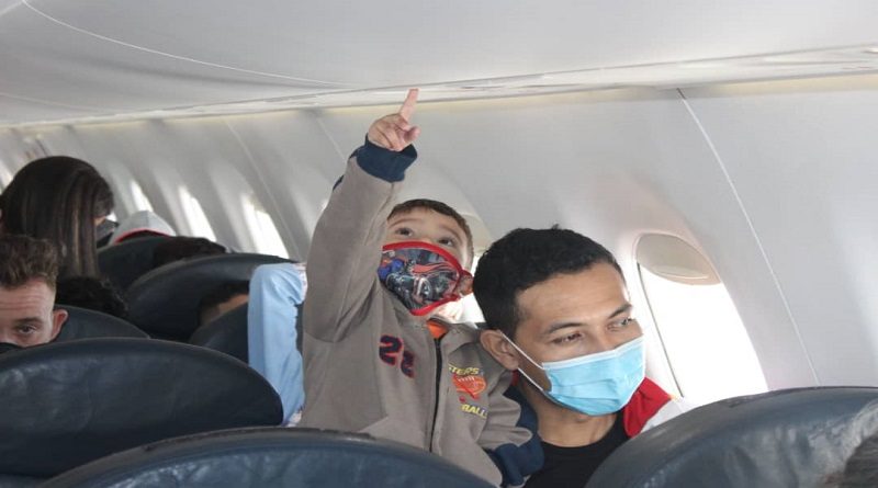 Arriban a Venezuela 95 connacionales en Plan Vuelta a la Patria