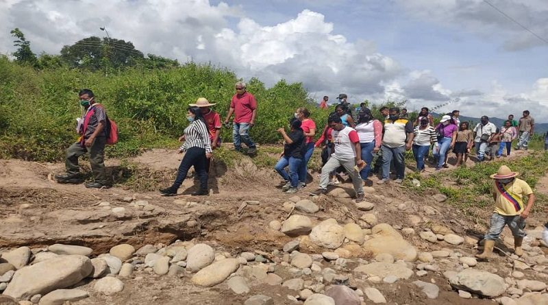 En Zulia inspeccionan comunidades aledañas a la cuenca del Río Yaza tras su crecida 