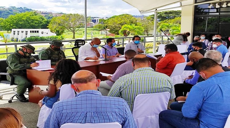 Instalado Estado Mayor de Servicios Públicos de Miranda