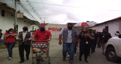Pdval atiende a más de 3 mil familias del estado Trujillo con la entrega combos proteicos