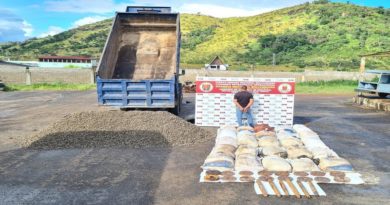 GNB detuvo a un ciudadano que transportaba 25 sacos de material explosivo en Bolívar
