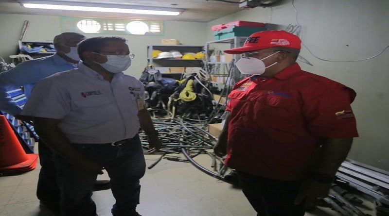 Realizan inspección en la Planta de Recuperación de Transformadores ubicada de la Yaguara en Caracas