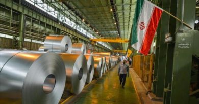 Irán ocupa la 19ª posición mundial entre países exportadores de lingotes de acero