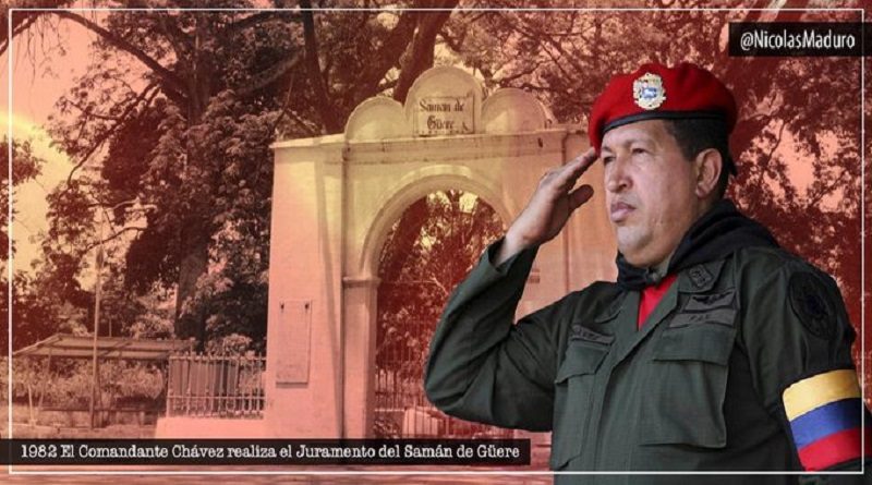 Presidente Nicolás Maduro rememora juramento del comandante Hugo Chávez para enrumbar la Patria por los caminos de la justicia y felicidad social