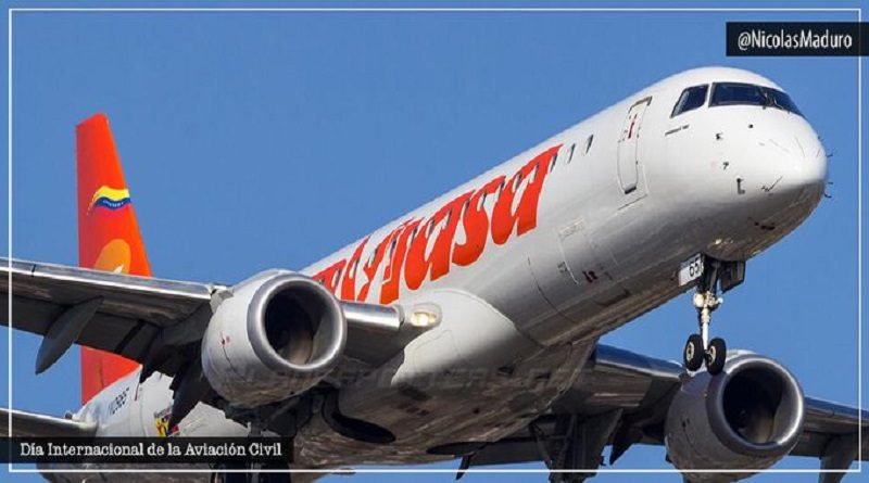 En el Día Internacional de la Aviación Civil Venezuela felicita a los profesionales que vienen desarrollando nuevas tecnologías en la industria aeronáutica