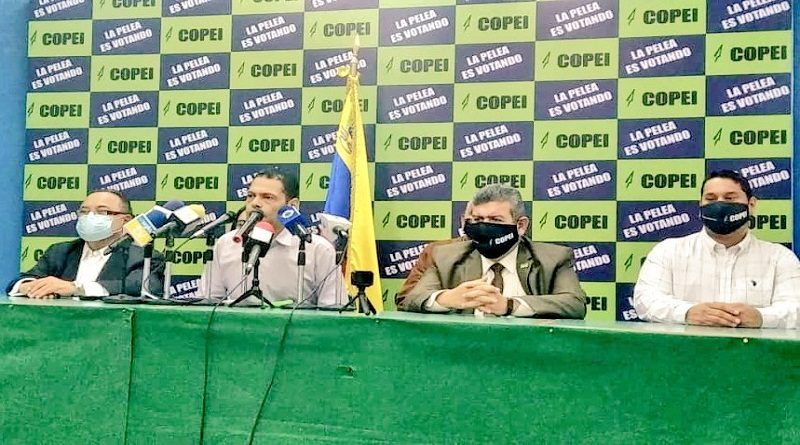 Secretario general nacional de Copei afirma que a apesar de la derrota en comicios parlamentarios trabajarán en conjunto con diputados del oficialismo