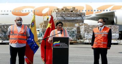 Desde China | Arriba a Venezuela noveno cargamento con insumos médicos contra la COVID-19