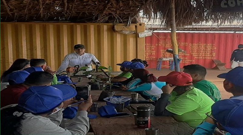 Programa de escuelas agromineras promueven la gestión organizativa, social y productiva de las comunidades mineras en Bolívar