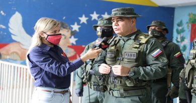 Más de 370 mil efectivos militares desplegados para garantizar cumplimiento del protocolo de bioseguridad en el país