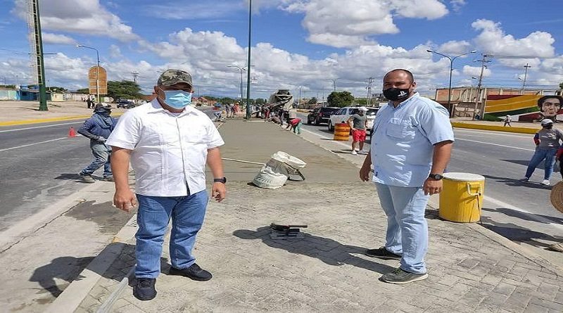 Inspeccionan labores de primera fase de avenida Florencio Jiménez de Barquisimeto