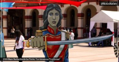 Venezuela reivindica la memoria de la heroína Barbarita de la Torre a 230 años de su natalicio
