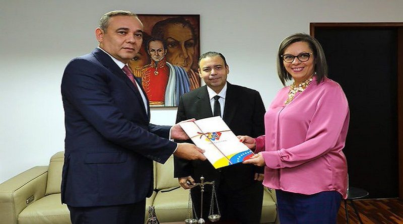 Presidente del TSJ recibe informe sobre ejecución de elecciones Parlamentarias del 6-D