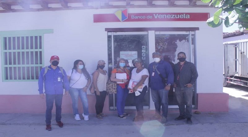 Inician labores de trabajo para reactivar agencia del Banco Venezuela en Los Roques