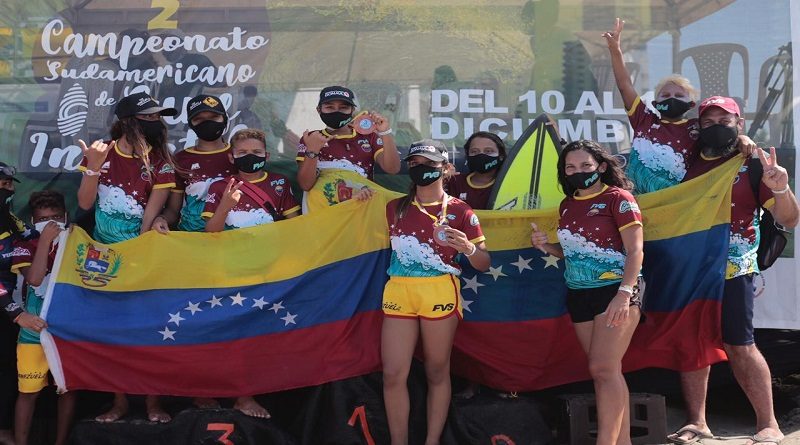 Venezuela conquista subcampeonato en el Sudamericano Infantil de Surf en Cartagenas