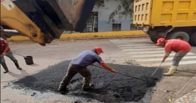 Falcón | Más de 150 toneladas de asfalto y trabajos de alumbrados públicos en municipio Miranda