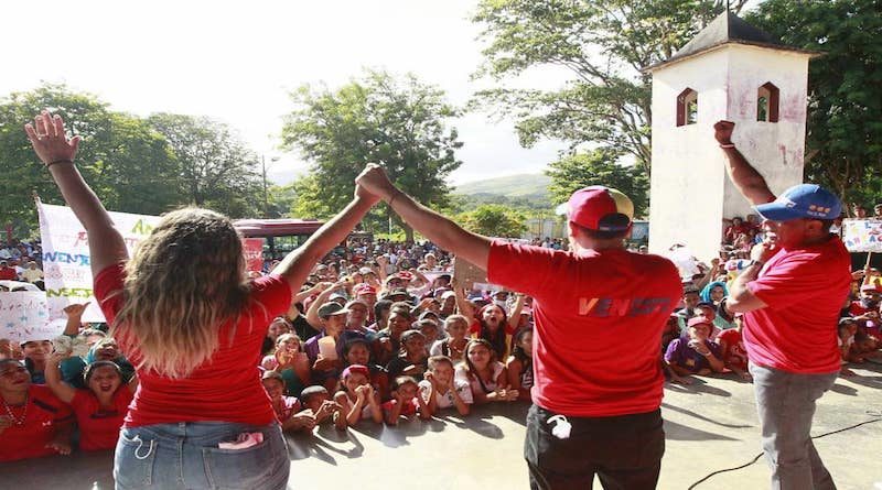 Abanderados de Sucre cierran campaña electoral en Santa Cruz y Santa María con gran movilización junto al pueblo revolucionario