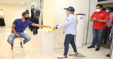 Verifican exitoso protocolo de bioseguridad aplicado en centros comerciales para la prevención de la COVID-19
