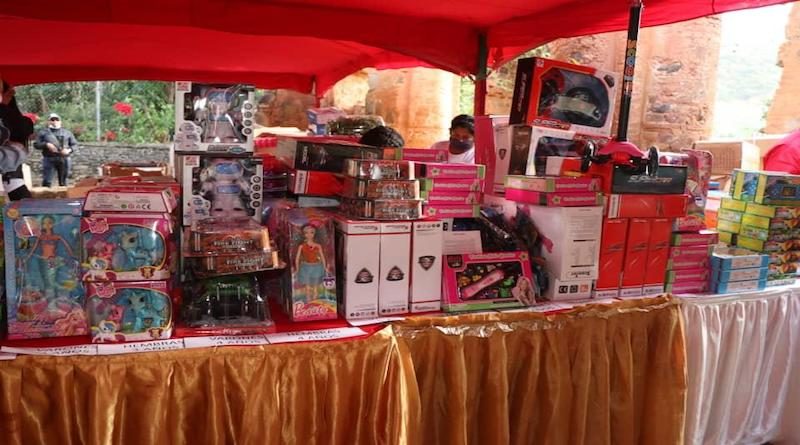 Ministerio de Comercio Nacional entrega juguetes a 1.857 niños de Macaira