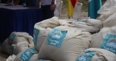 Alcaldía de Carrizal entrega material de construcción para Plan de Obras Comunitarias