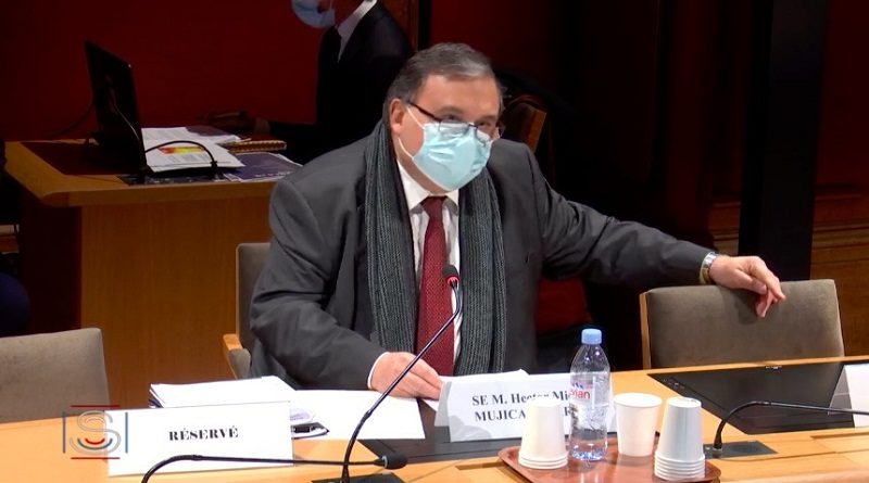 Embajador de Venezuela en Francia lleva la verdad de Venezuela a la Comisión de Asuntos Extranjeros del Senado francés