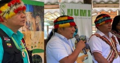 Indígenas ecuatorianos exigen reversión de concesiones mineras otorgadas de manera inconstitucional