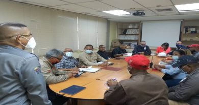 Complejo Siderúrgico Nacional Planta Casima evalúa estrategias para garantizar seguridad de empresas básicas de la CVG