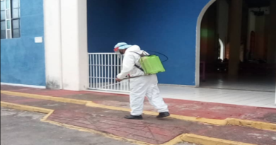 Protección Civil realiza jornada de desinfección en parroquia Tácata de Miranda