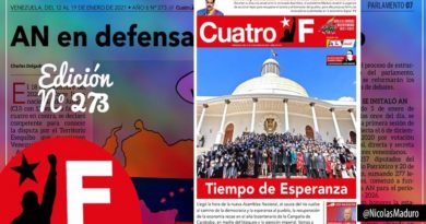Edición N°273 del CuatroF contiene un análisis de los retos, obstáculos y proyectos del año Bicentenario de Carabobo