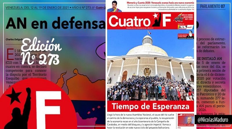 Edición N°273 del CuatroF contiene un análisis de los retos, obstáculos y proyectos del año Bicentenario de Carabobo