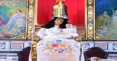 La Divina Pastora lucirá vestido color blanco elaborado en raso de novia durante su visita número 165 a Barquisimeto