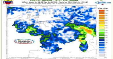 Inameh prevé nubosidad fragmentada en gran parte del país y actividad eléctrica en varios estados