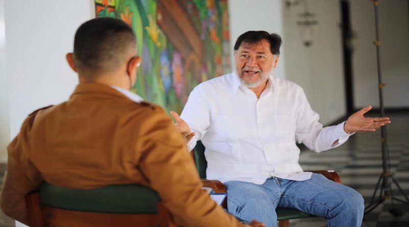 Diputado mexicano Gerardo Fernández Noroña será entrevistado este domingo en el programa “Aquí con Ernesto Villegas”