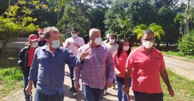 Inspeccionan labores de mantenimiento y avances en el Jardín Botánico de la UCV