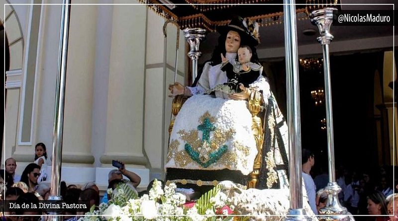 Venezuela se une en oración para venerar a la Divina Pastora de Barquisimeto