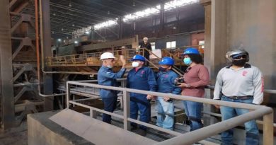 Autoridades se reúnen con clase obrera de Siderúrgica del Orinco en el estado Bolívar para impulsar la producción nacional