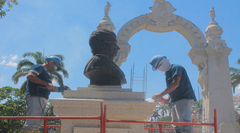 Comisión ministerial supervisa trabajos de recuperación de espacios emblemáticos de Campo Carabobo