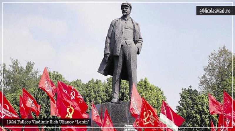 A 97 años de la siembra de Vladímir Illich Ulianov mejor conocido como "Lenin" clase obrera innova para consolidar el nuevo modelo económico productivo