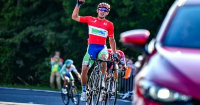Orluis Aular participará este domingo en el Gran Premio Ciclístico Le Marseillase en Francia