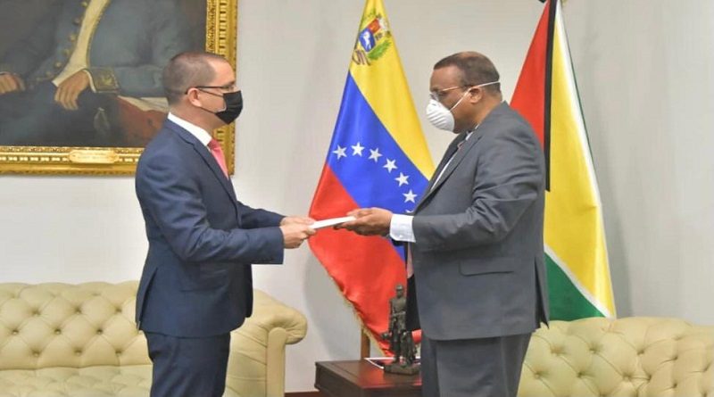 Venezuela reitera su interés en mantener relaciones de respeto, comunicación y cooperación con Guyana