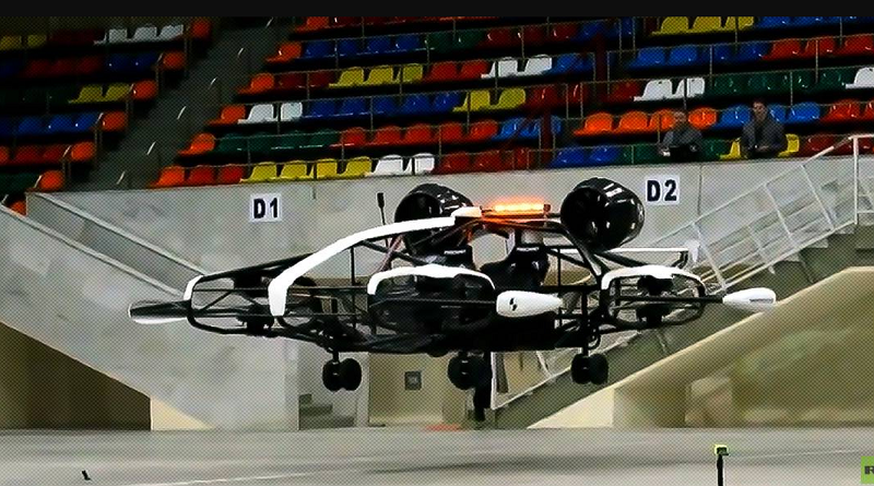 EL FUTURO YA LLEGÓ | Ponen a prueba en Moscú un prototipo de “taxi aéreo” autónomo
