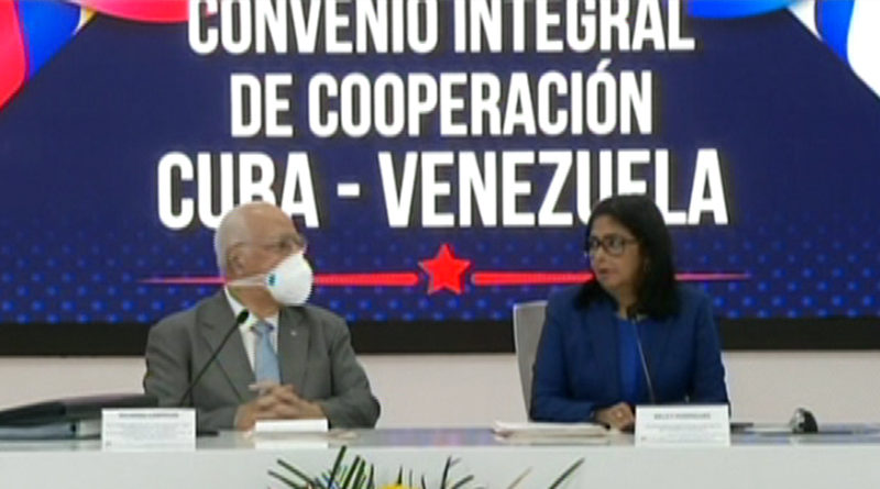 Venezuela y Cuba afianzan convenio integral de cooperación bilateral